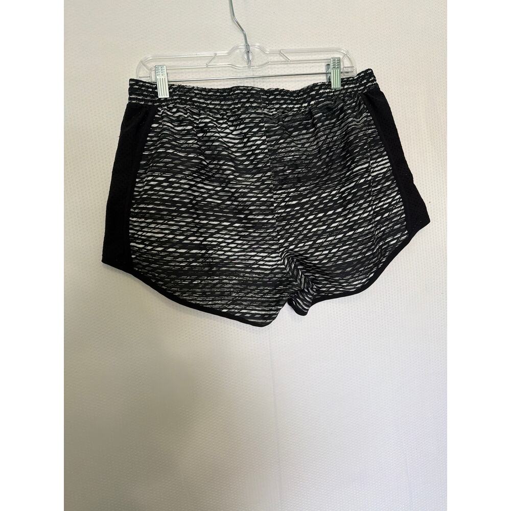 Under Armour‎ HeatGear Running Shorts Women Large Black Gray Athletic - Picture 6 of 8